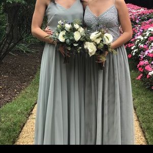 BHLDN Inesse Dress in Morning Mist